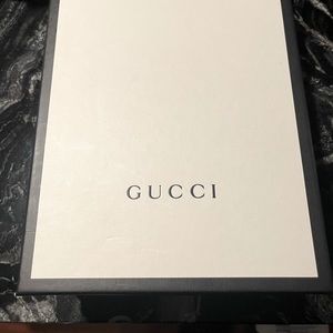 Gucci Women’s Black GG platform heels, excellent condition.